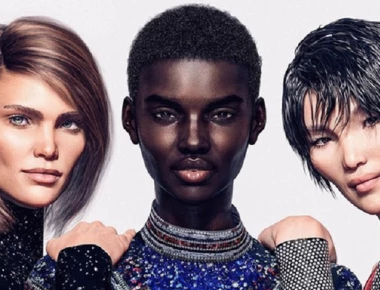 Τέλος στα πραγματικά μοντέλα; Ο γαλλικός οίκος μόδας Balmain λανσάρει τη νέα του κολεξιόν με ψηφιακά μοντέλα